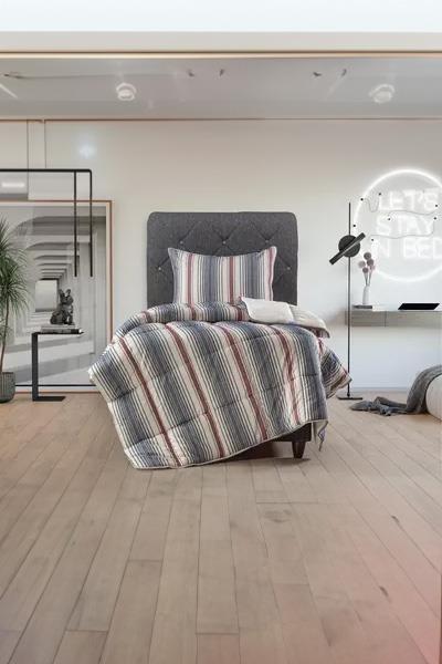 Livdora Yorgan Comforter Set 155*215 Cosy Bordo