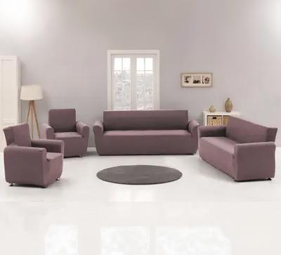 Livdora Koltuk Örtüsü Streç Liva Maxi Takım 3+3+1+1 Pudra