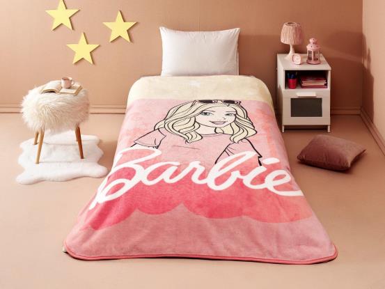 Kristal Battaniye 160*220 Lisanslı Barbie Malibu