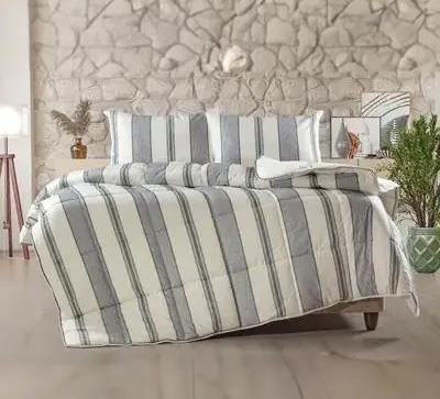 Livdora Yorgan Comforter Set 195*215 Cosy Yeşil (Dy)