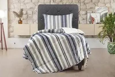 Livdora Yorgan Comforter Set 155*215 Cosy Gri