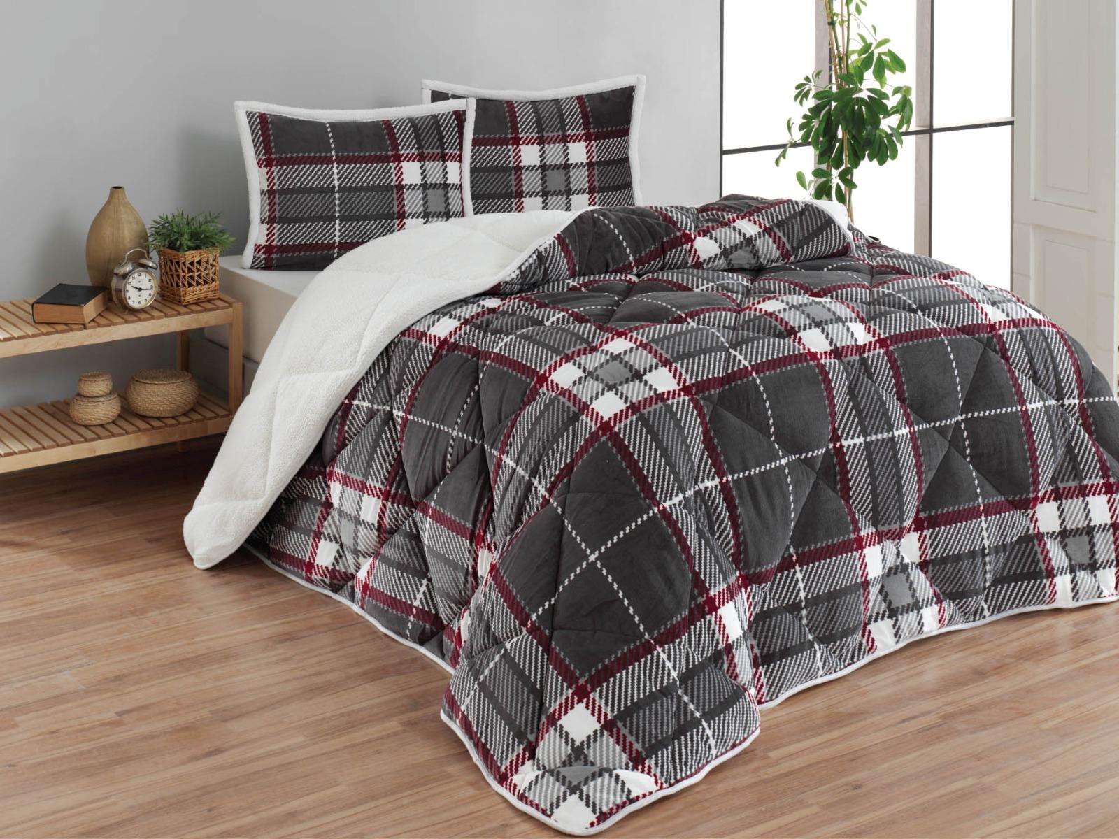 Merinos Yorgan Comforter Set 220*240 Anna Gri