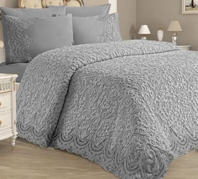 Belenay Battaniye Seti 6 Prç. Merissa Gri