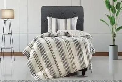 Livdora Yorgan Comforter Set 155*215 Cosy Bej