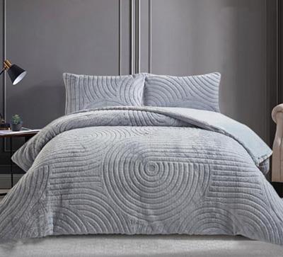 Royal Home Yatak Örtüsü Çk Rabbit Lizbon Gri