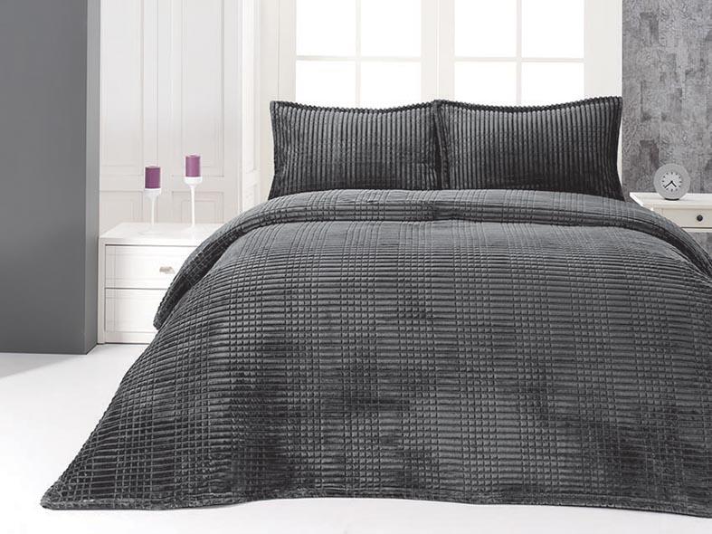 Merinos Battaniye Seti Çk Modern Line Gri