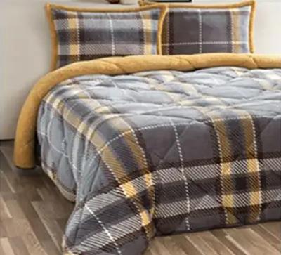 Merinos Yorgan Comforter Set 220*240 Antonin Gri-Sarı