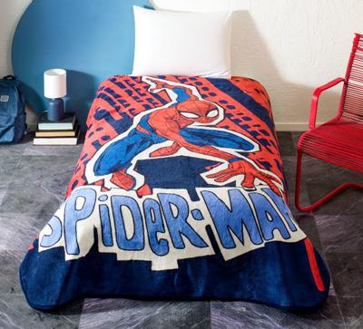 Kristal Battaniye 160*220 Lisanslı Disney Block Spiderman