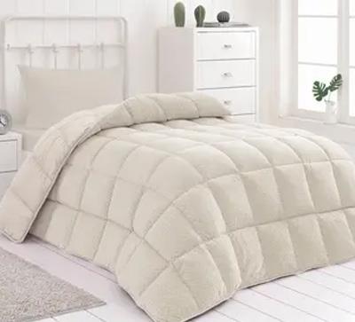 Merinos Yorgan Fashion Micro 155*215 Zigzag Bej