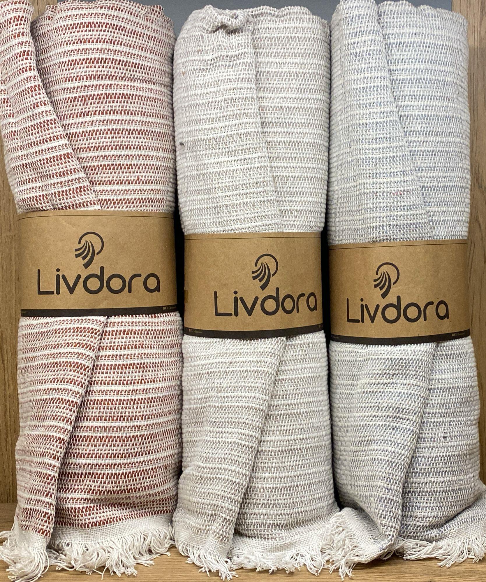 Livdora Çekyat Örtüsü 170*210 Deniz Multicolor