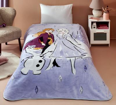 Kristal Battaniye 160*220 Lisanslı Disney Frozen Hello