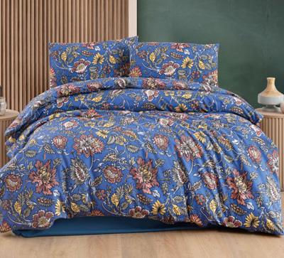 Kristal Nevresim Takımı Çift Kişilik Terry Cotton Layla Petrol