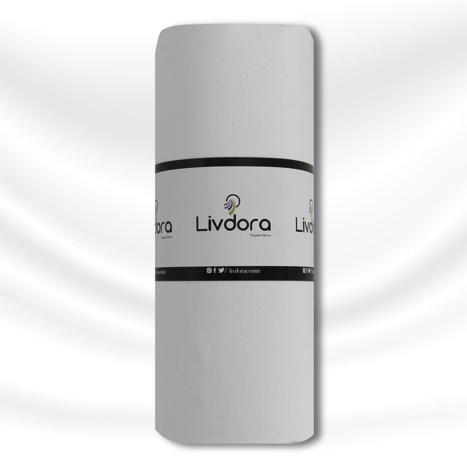 Livdora Fitted Çarşaf Clean 100*200 Beyaz
