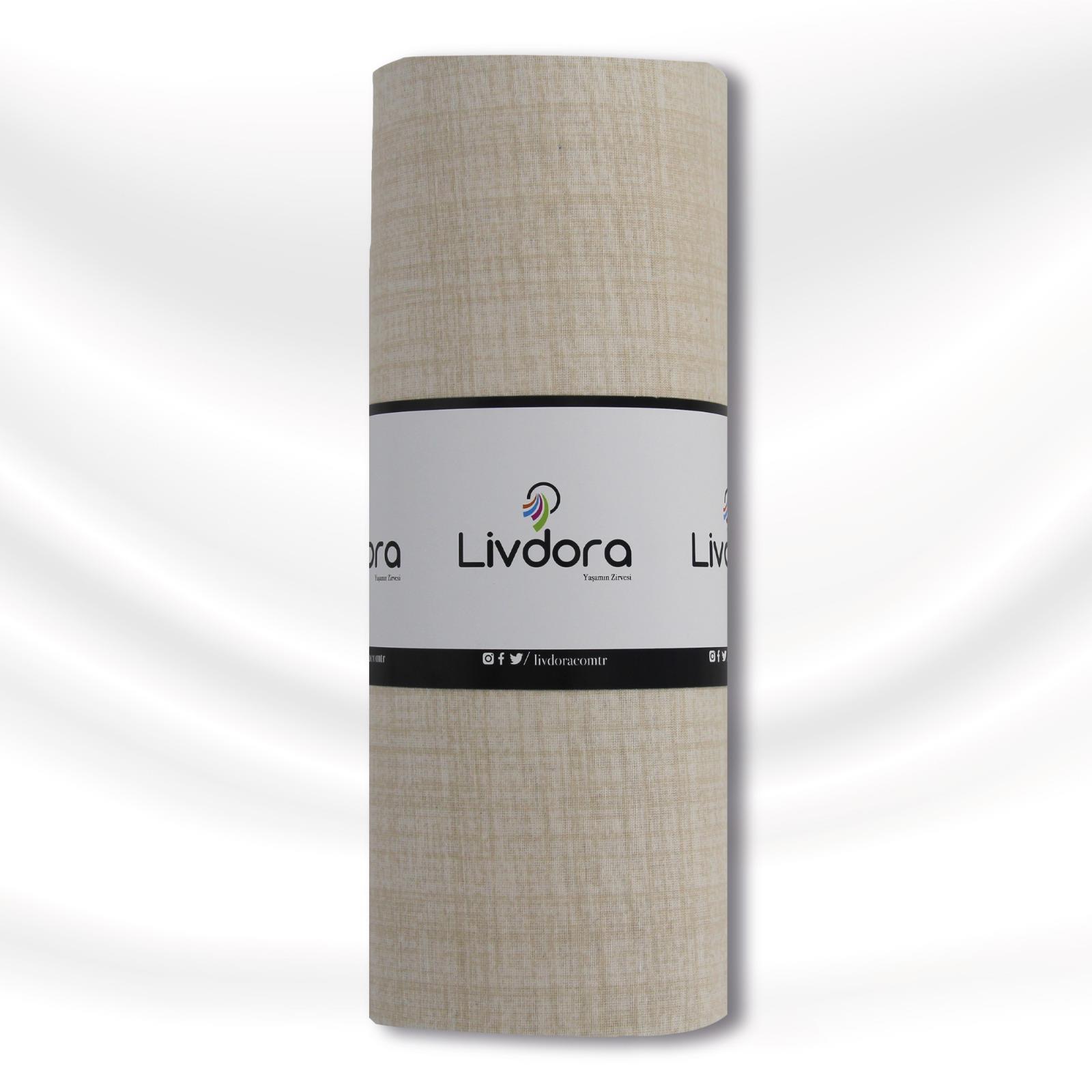 Livdora Fitted Çarşaf Clean 160*200 Krem