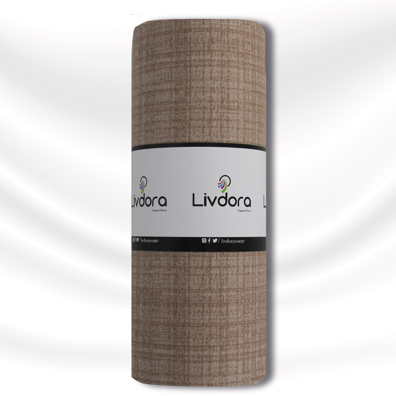 Livdora Fitted Çarşaf Clean 100*200 S.Kahve